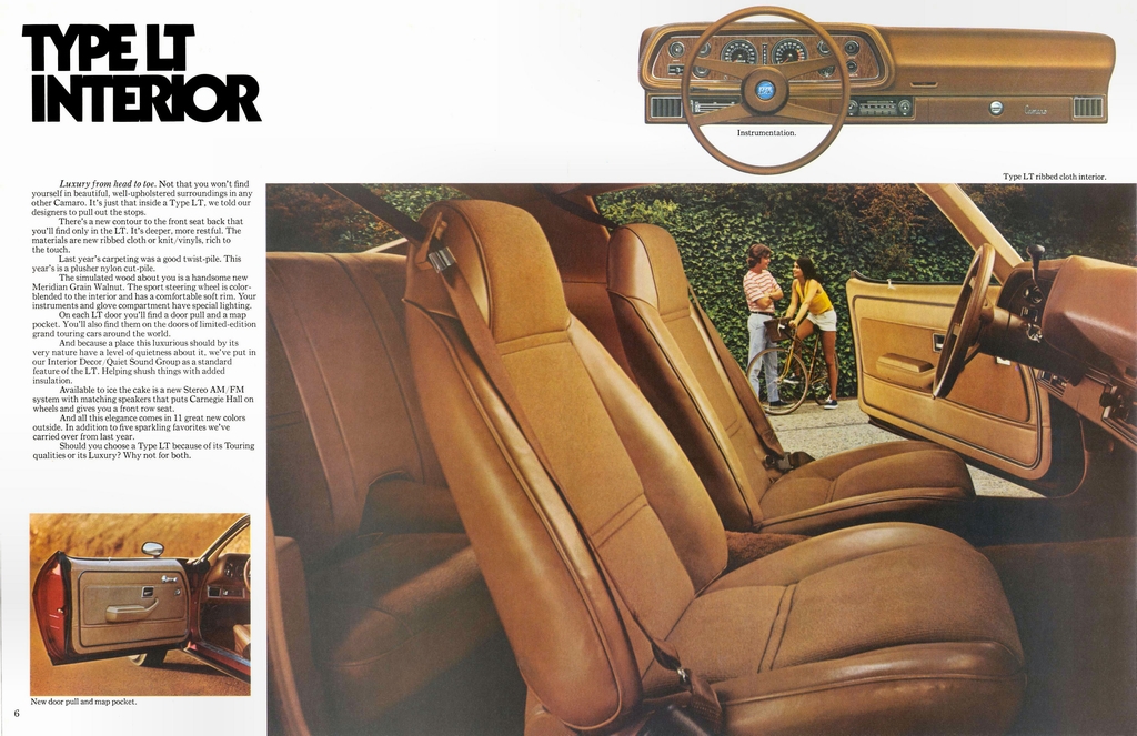 1974 Chev Camaro Brochure Page 6